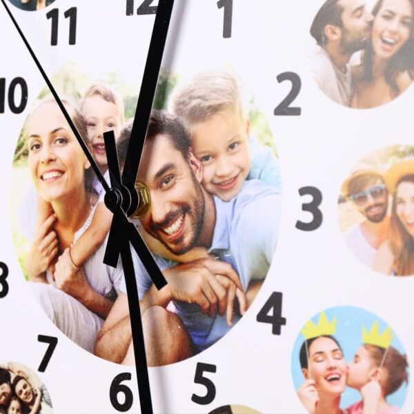 Reloj de pared personalizado con 13 fotos - Imagen 3