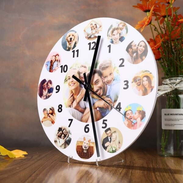 Reloj de pared personalizado con 13 fotos - Imagen 2