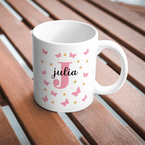 Taza con nombre e inicial - Imagen 2
