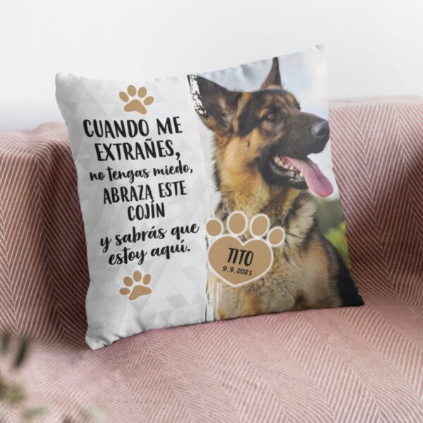 Cojín Personalizado Mascota - Imagen 3