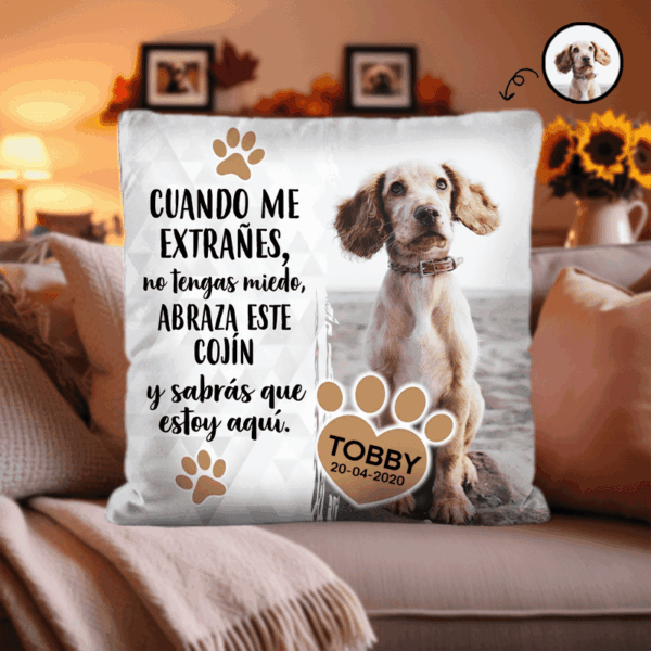 Cojín Personalizado Mascota