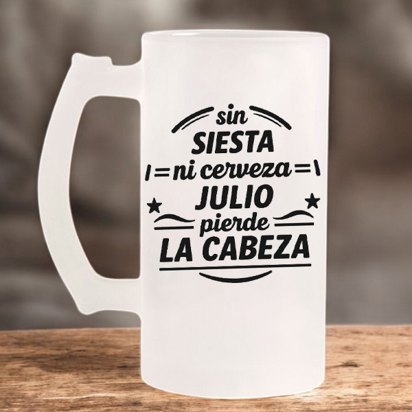 Jarra Cerveza Siesta - Imagen 4