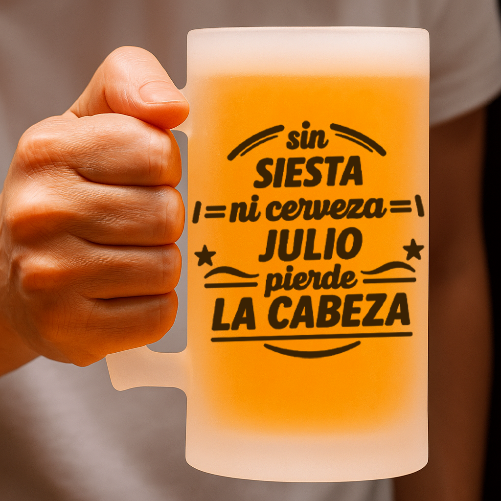 Jarra Cerveza Siesta