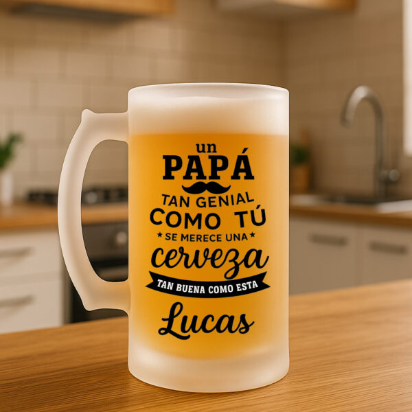 Jarra Cerveza Papá Genial