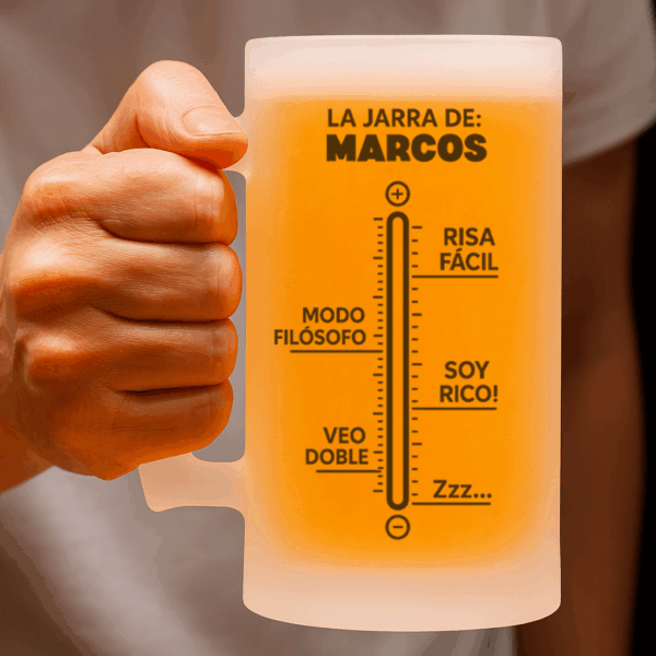 Jarra Cerveza Jarrómetro